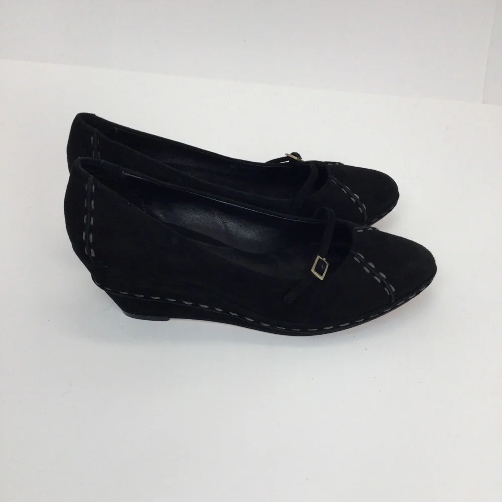 Cole Haan Mary Jane Wedge Heels womens size 6.5